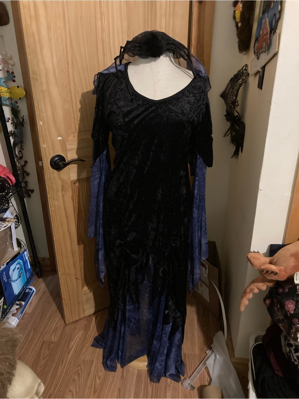 Rubies long flowing dress for cosplay/costume